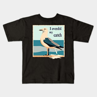 Seagull retro Kids T-Shirt